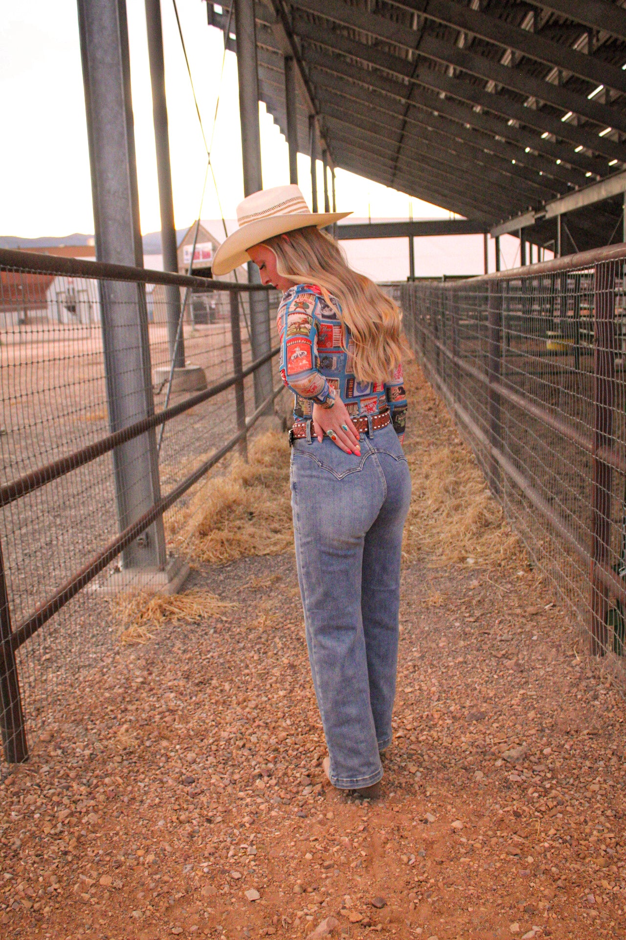 The Renata Mesh Top