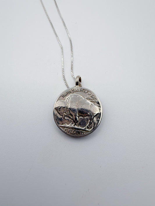Buffalo Nickel Necklace