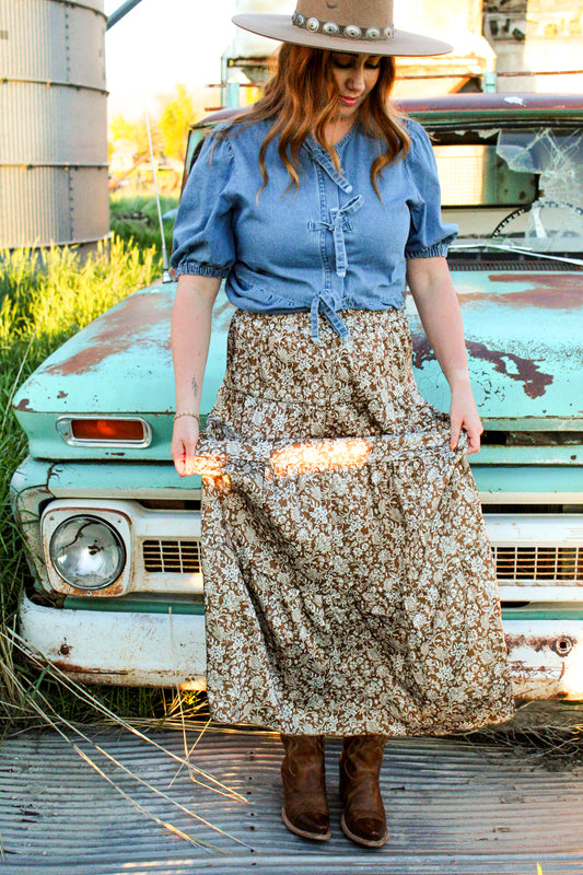 The Savannah Maxi Skirt