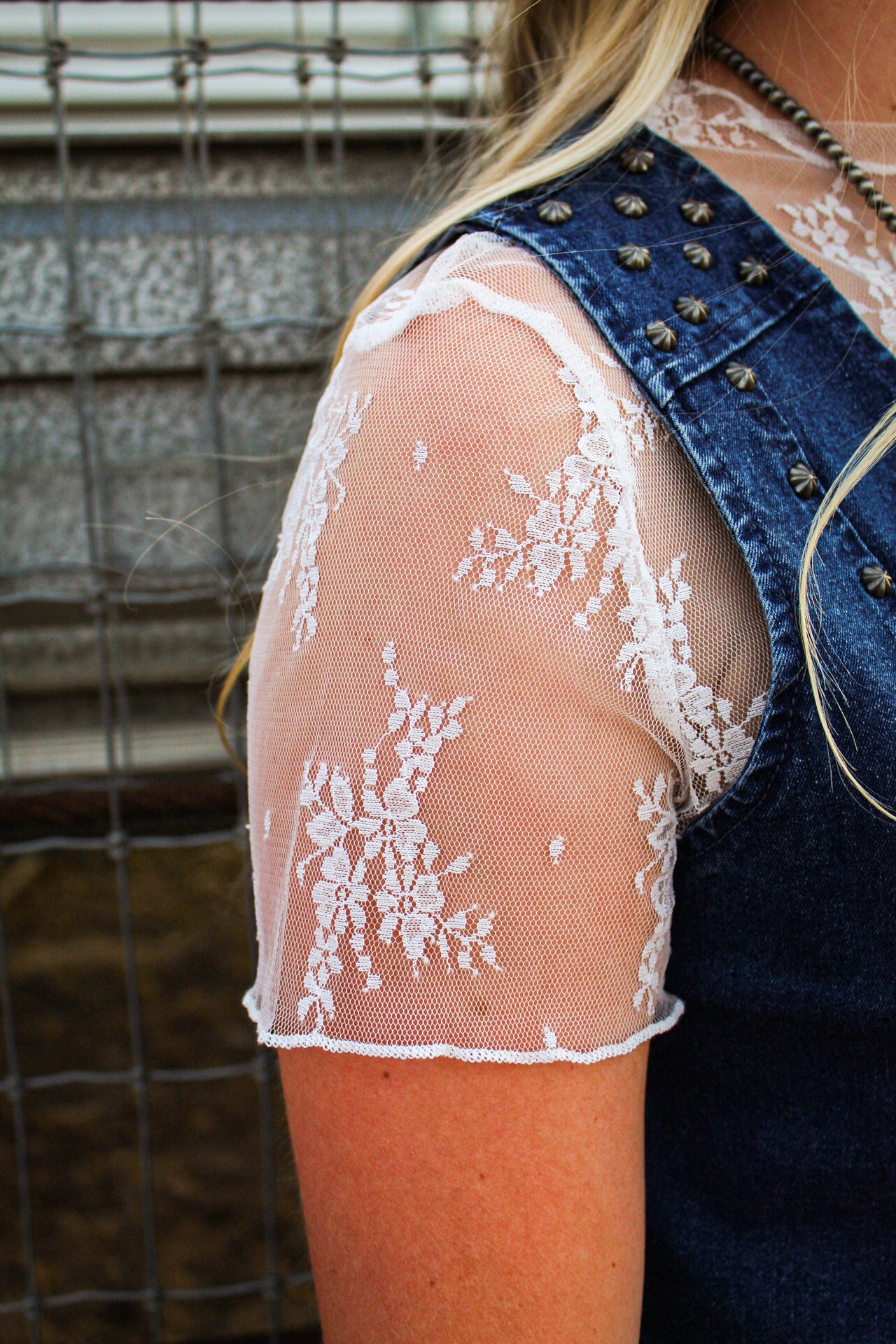 The Isla Mesh Top