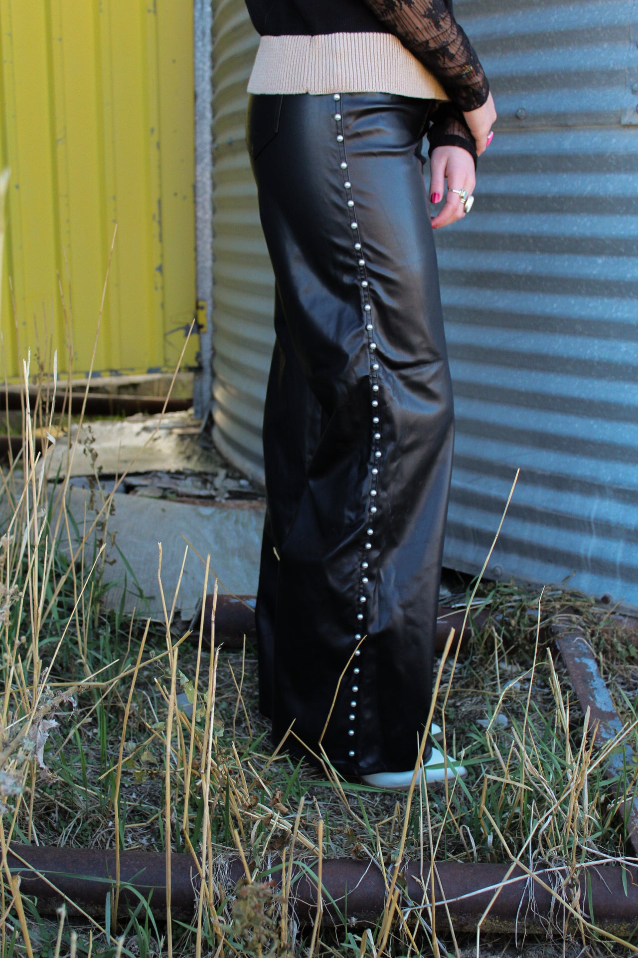 The Driggers Leather Pants