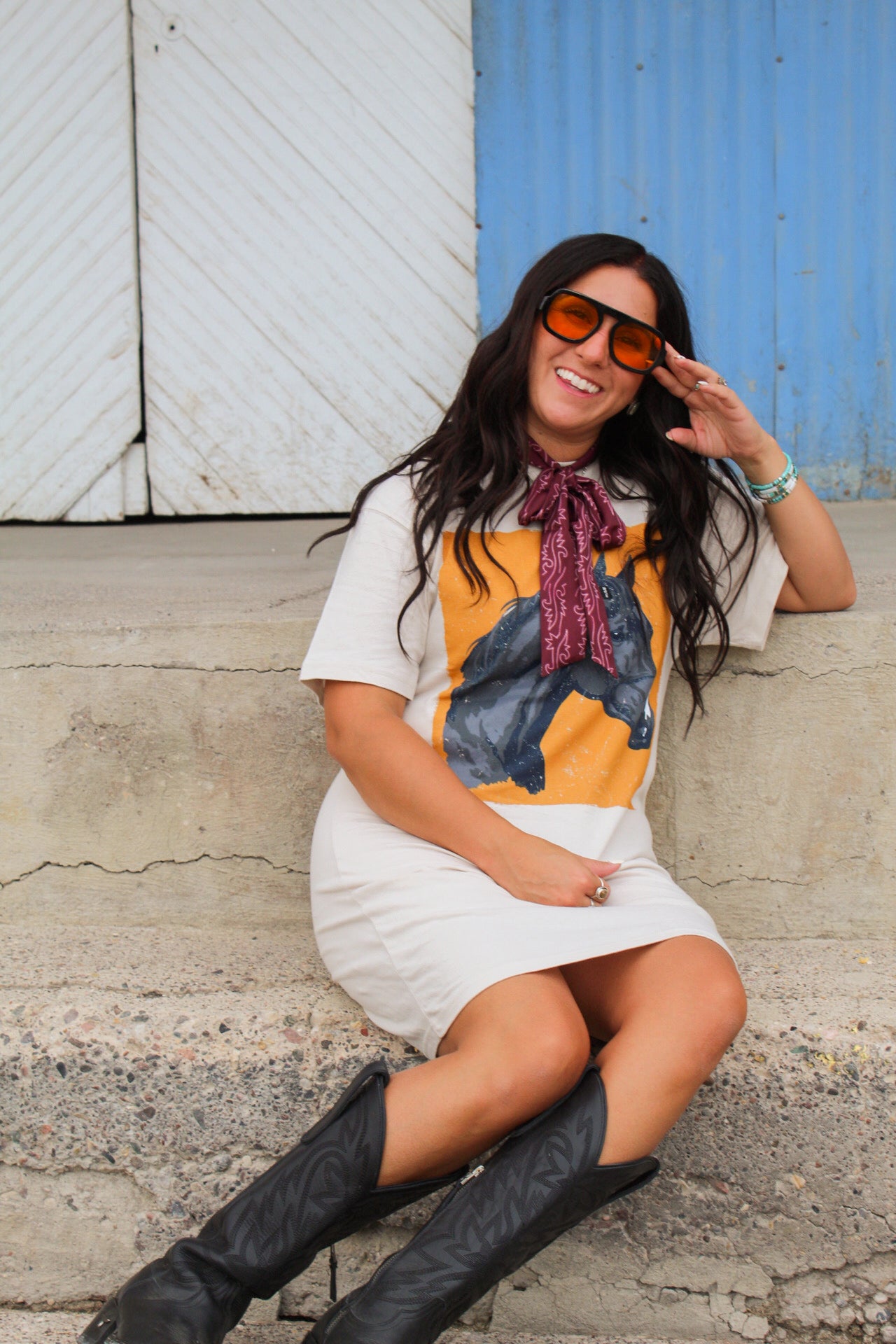 The Blaze T-Shirt Dress