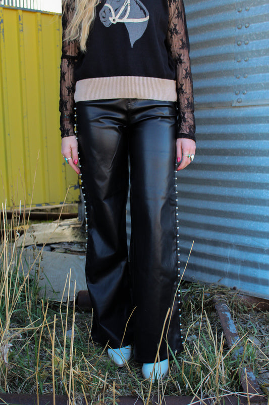 The Driggers Leather Pants