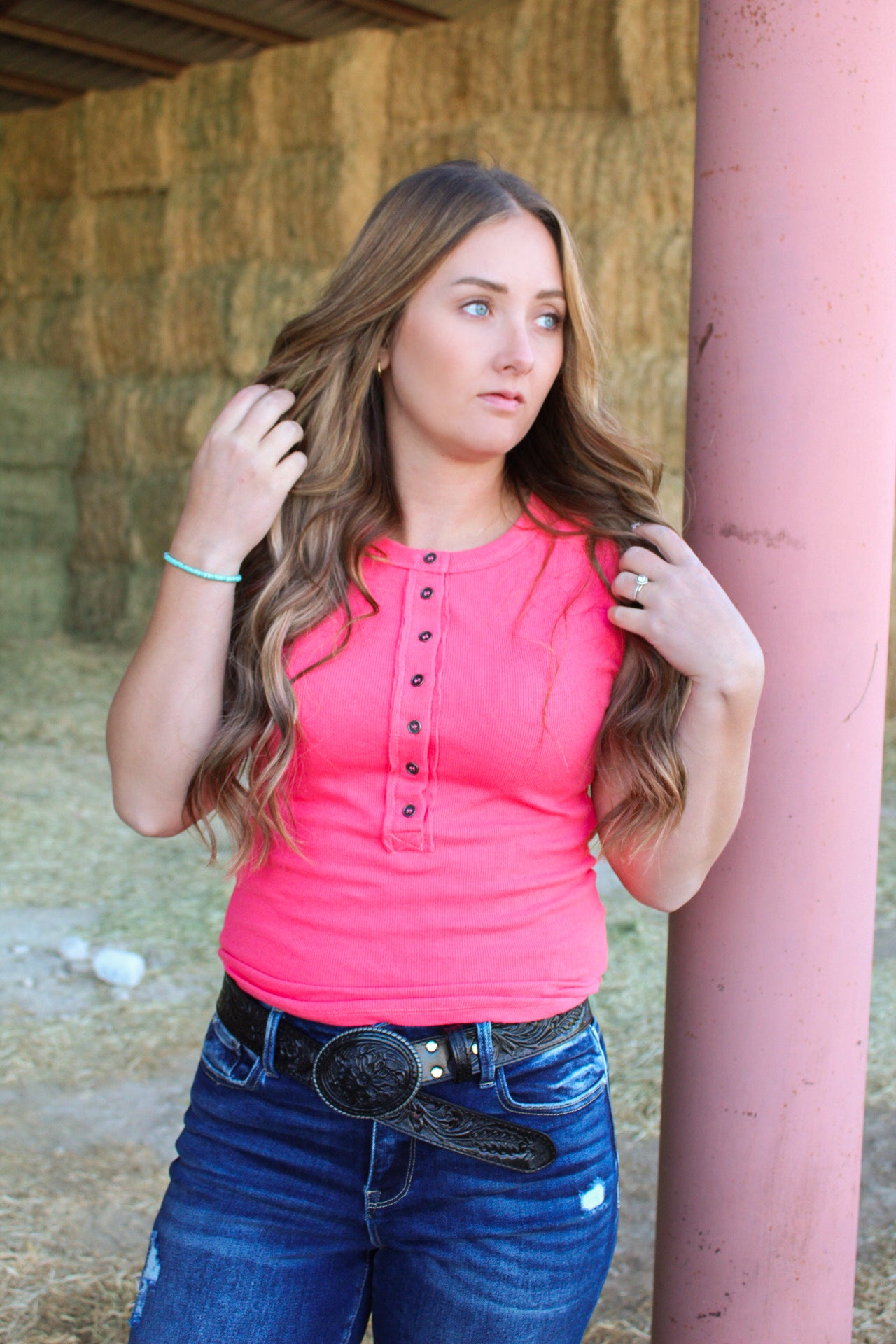 The Latigo Henley Tank