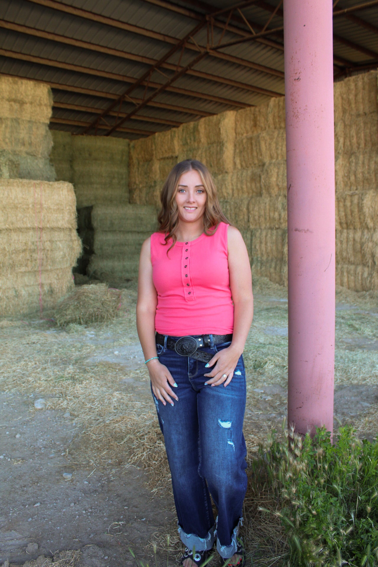 The Latigo Henley Tank