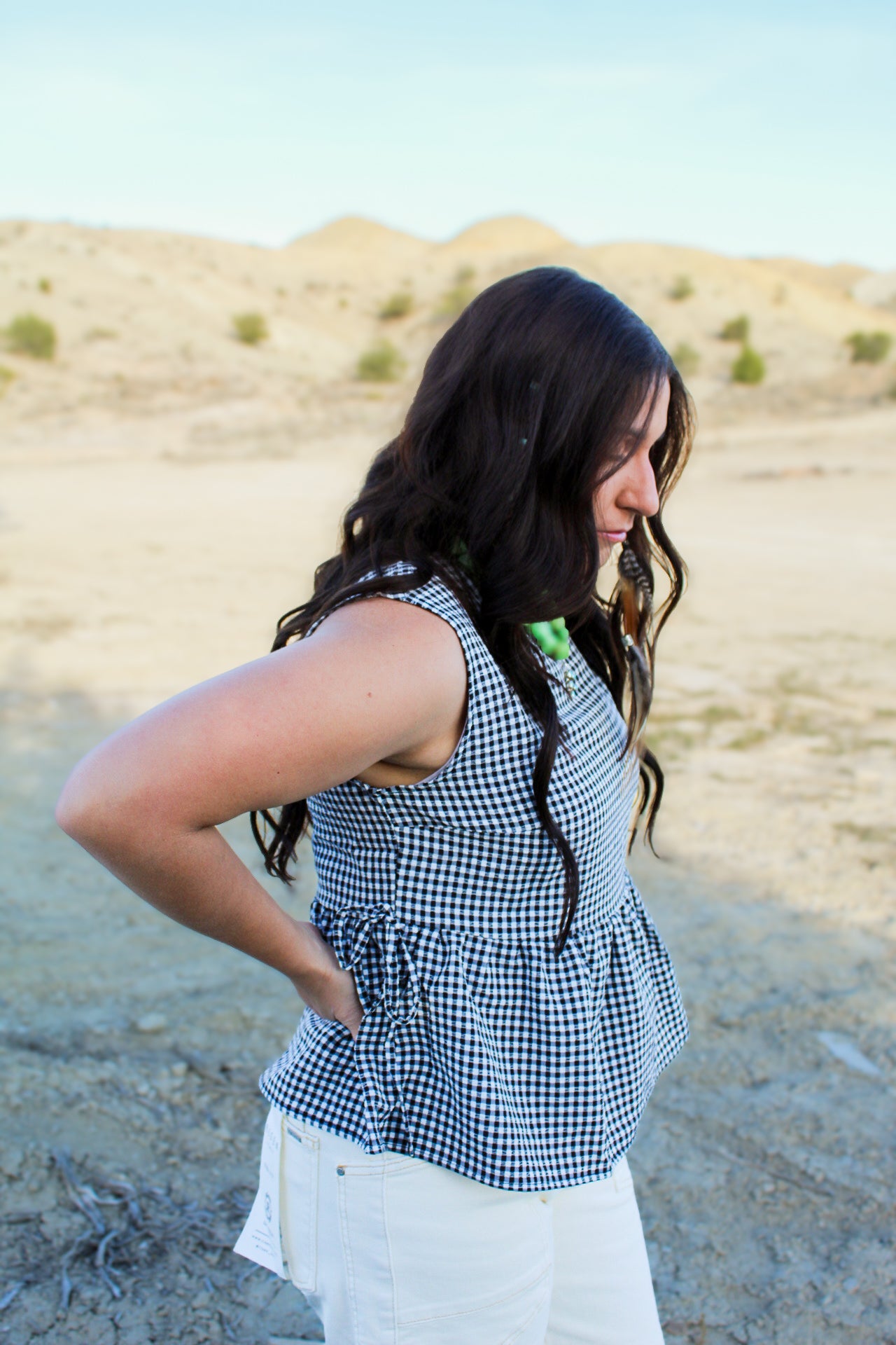 The Cleo Gingham Top