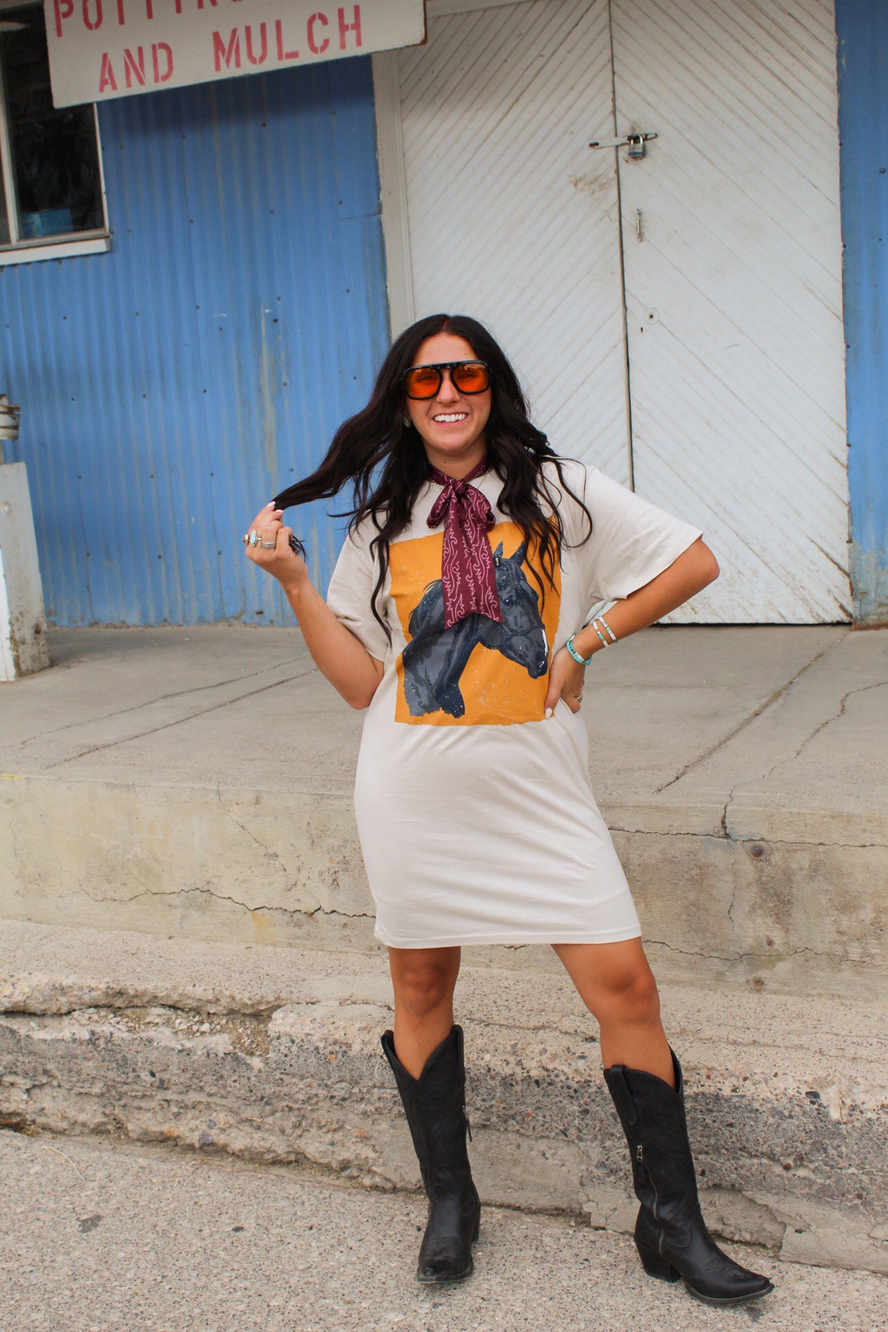 The Blaze T-Shirt Dress