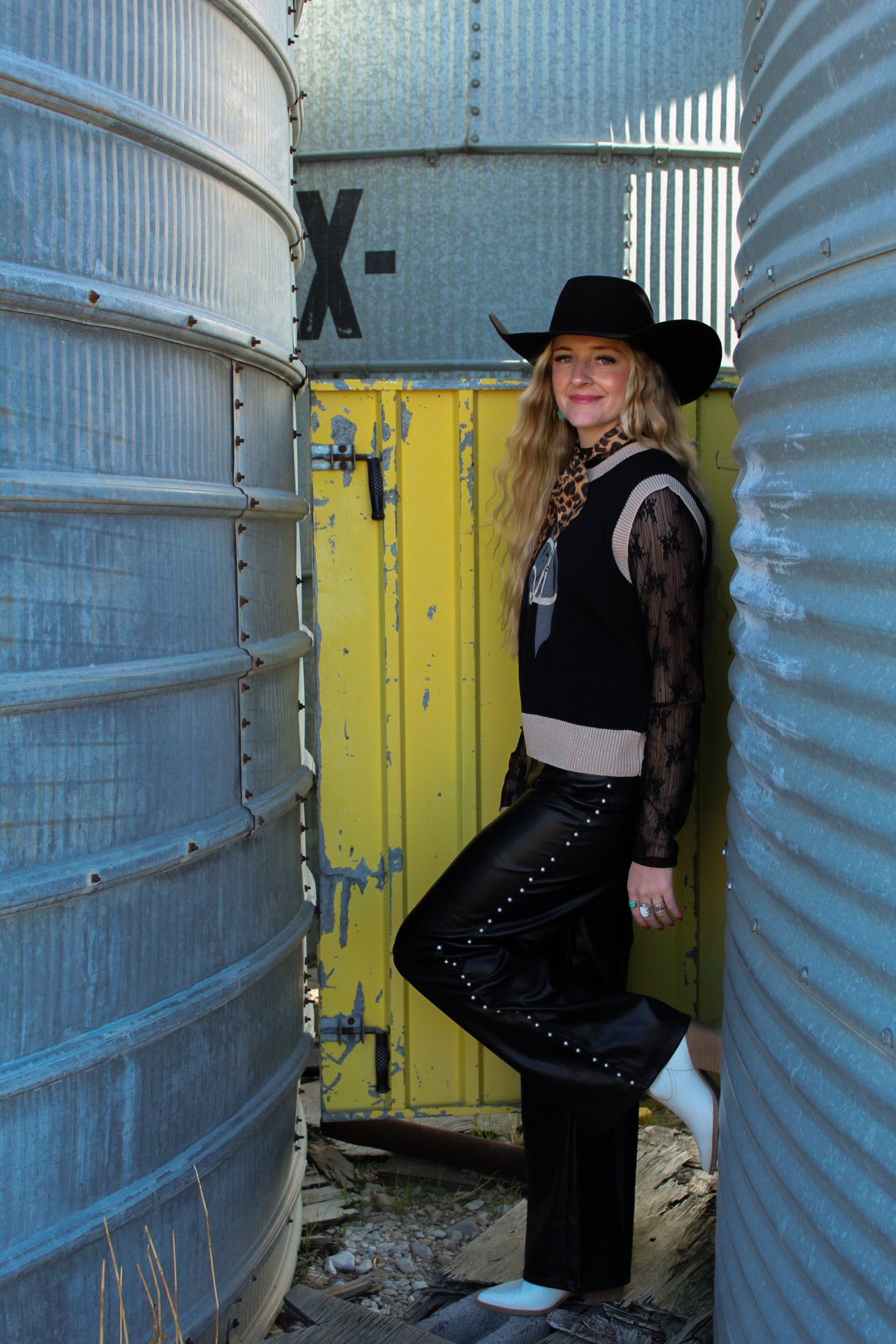 The Driggers Leather Pants