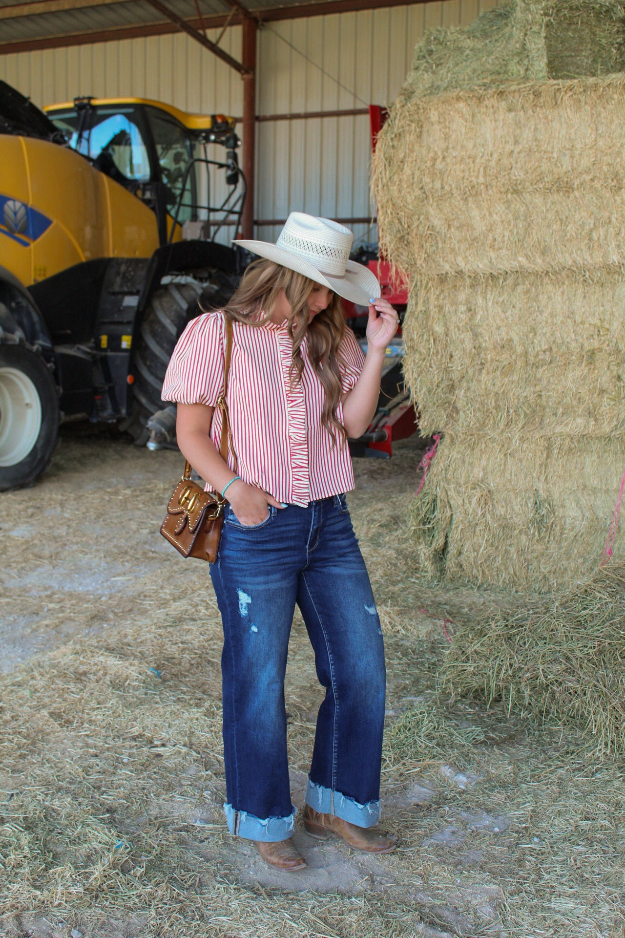 The Lariat Top