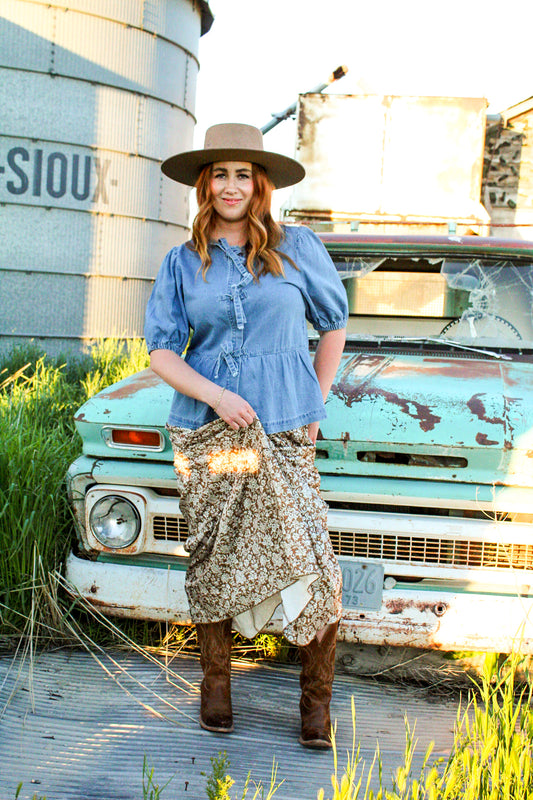 The Savannah Maxi Skirt