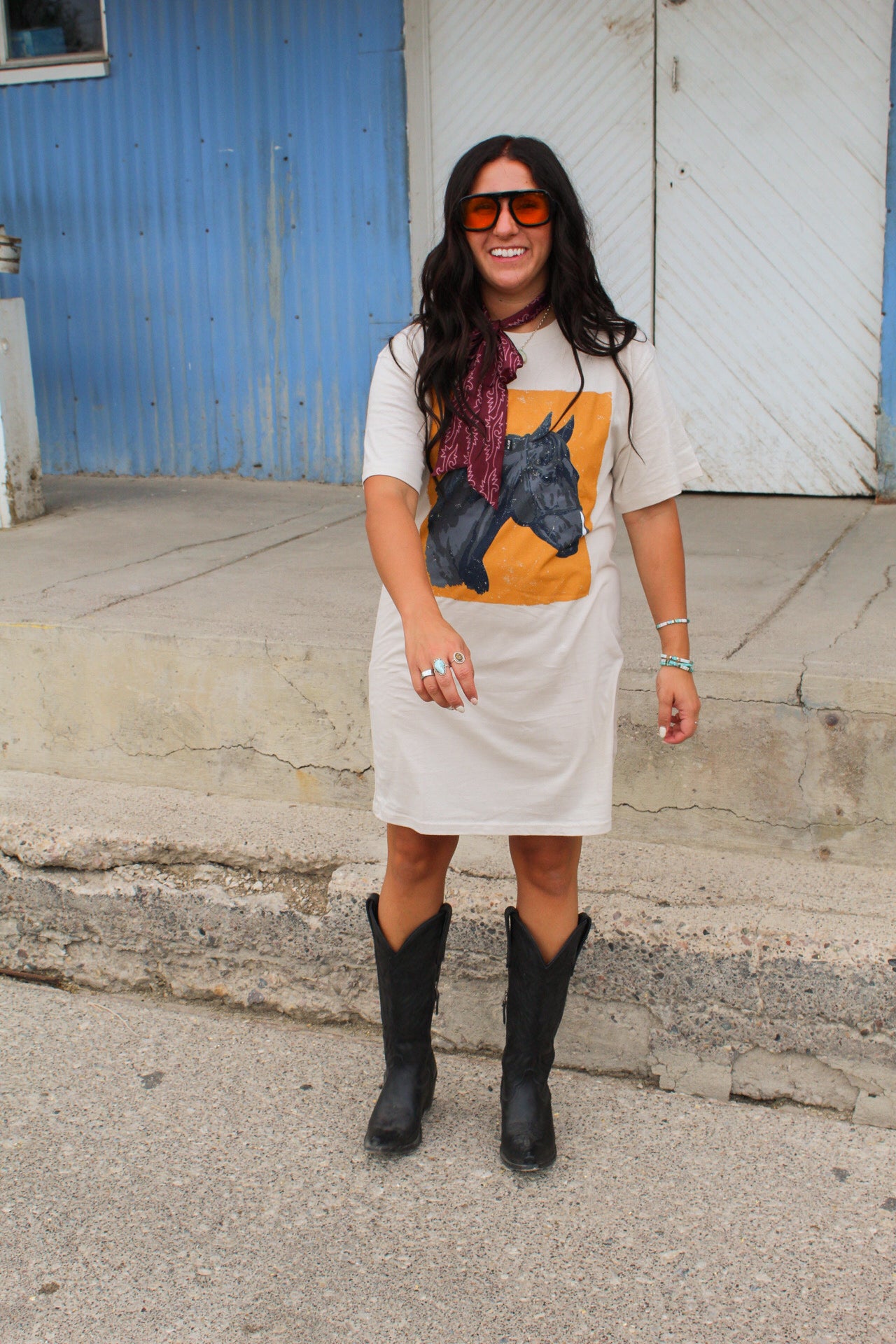 The Blaze T-Shirt Dress