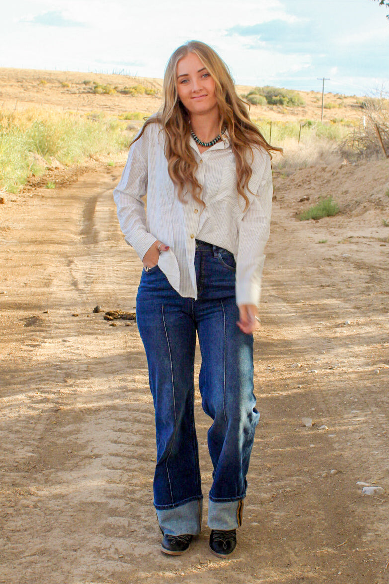 The Teddy Button Down