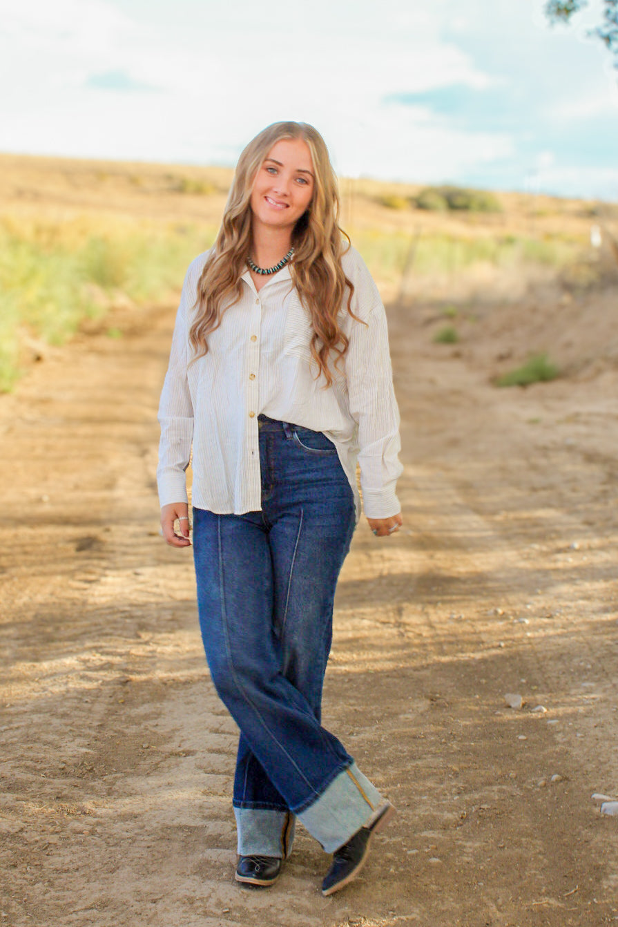 The Teddy Button Down